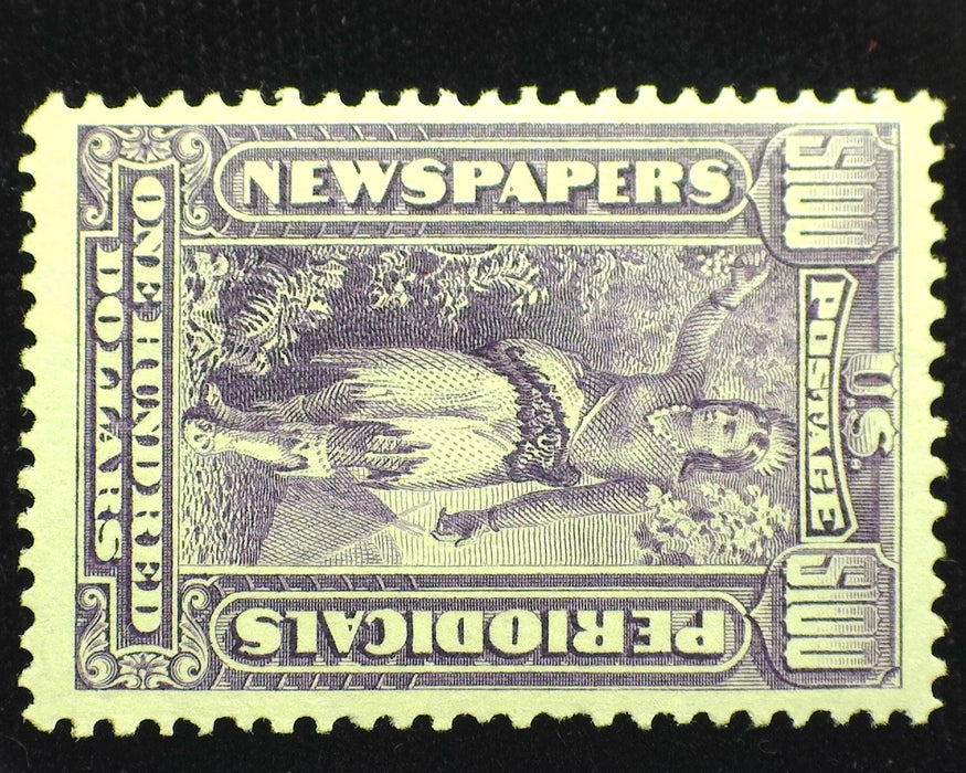 #PR-125. Mint XF H Choice "Huge" margin stamp. - US Stamp