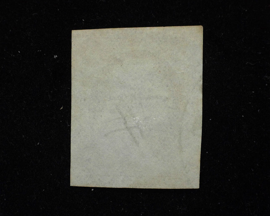 #10 3 1/2 margin stamp. F/Vf Used - US Stamp