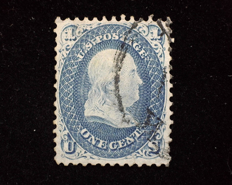 #63 Fresh with faint cancel. F/Vf Used - US Stamp
