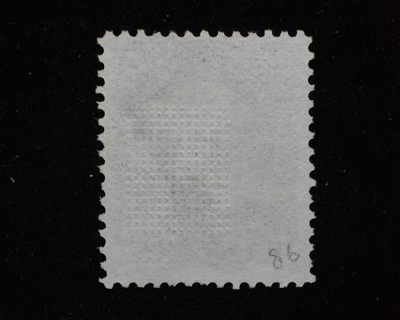 #86 Nice example of this difficult issue. Clear grill & great color. Vf Used - US Stamp