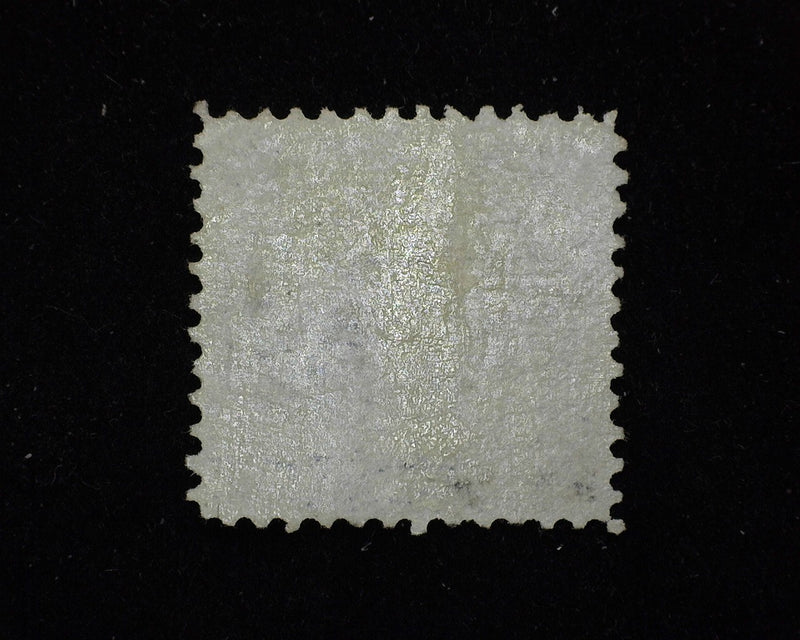 #125 3c reissue Very faint corner crease. Great color 1406 issued. Mint F - US Stamp