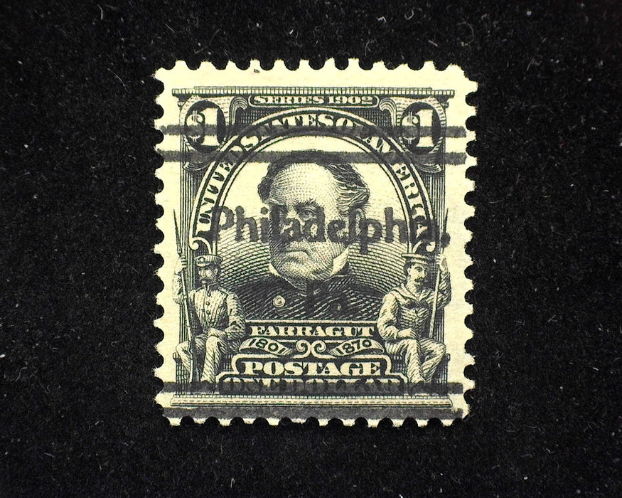#311 Philadelphia precancel. VF Used - US Stamp