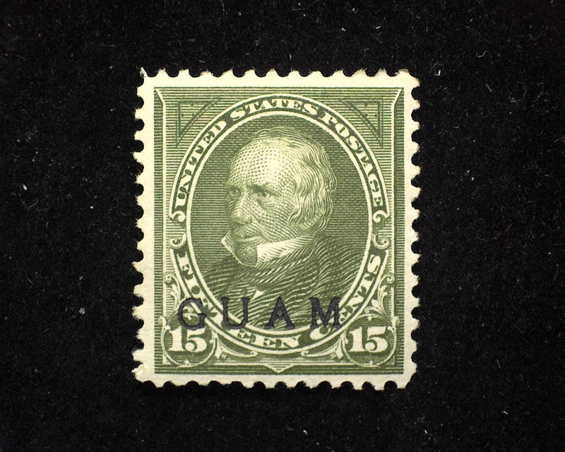#10 Guam. Mint Vf/Xf LH - US Stamp