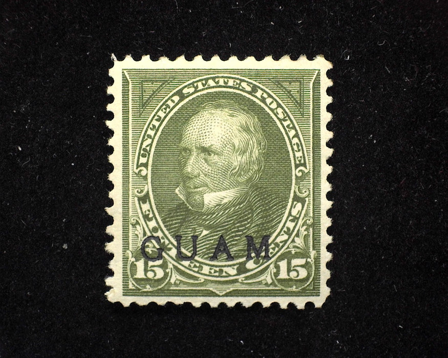 #10 Guam. Mint Vf/Xf LH - US Stamp
