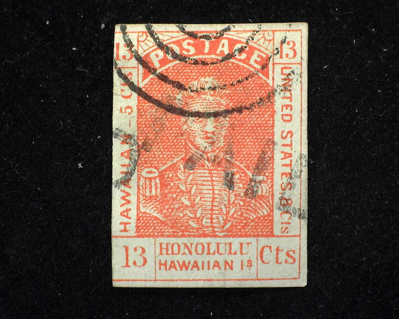 #11R Hawaii Fresh reprint. VF Used - US Stamp