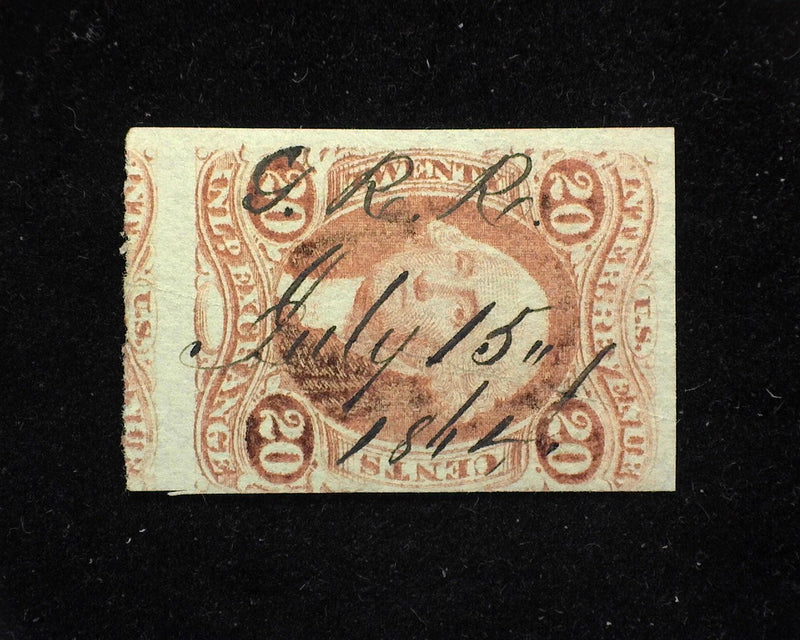 #R42a 20c Inland Exchange F/Vf Used - US Stamp