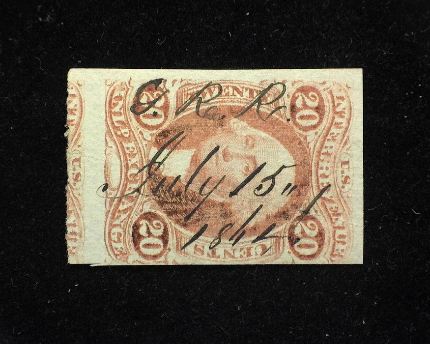 #R42a 20c Inland Exchange F/Vf Used - US Stamp