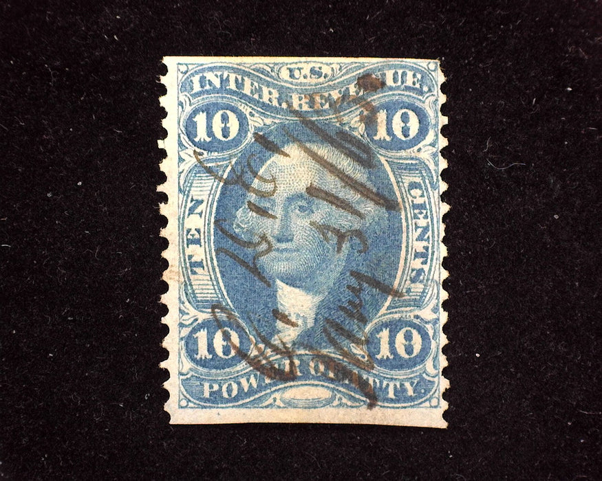#R37b 10c Revenue F Used - US Stamp