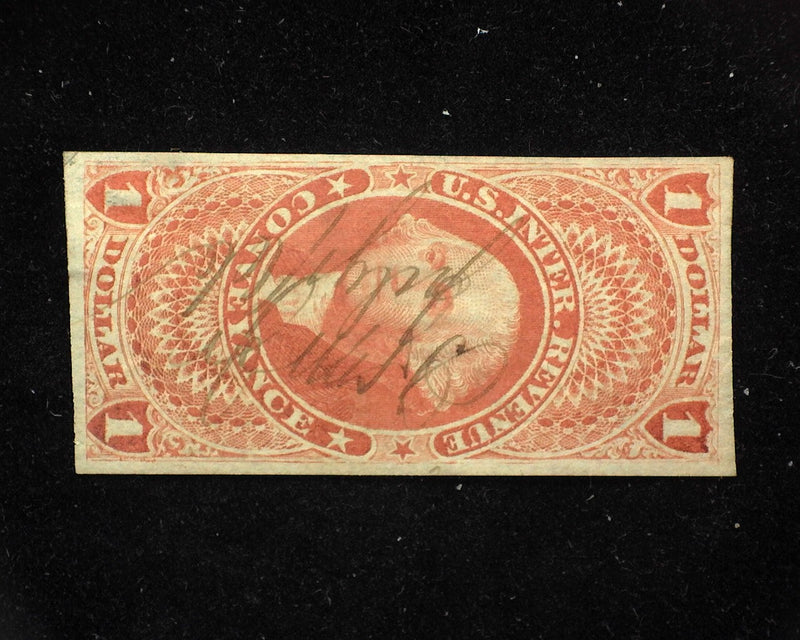 #R66a $1.00 Revenue Conveyance. F/Vf Used - US Stamp