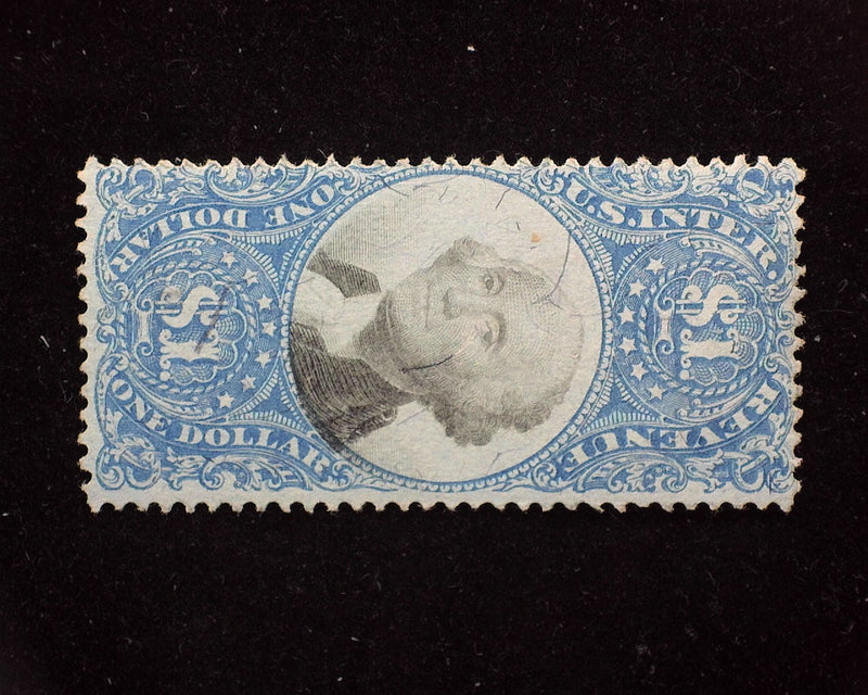 #R118 $1.00 Internal Revenue. F Used - US Stamp