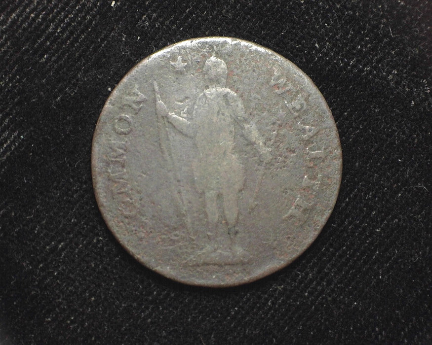 1787 1c Massachusetts Arrows in left talon. G - US Coin
