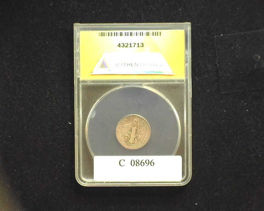 1916 D Mercury Dime VG 8 ANACS - US Coin