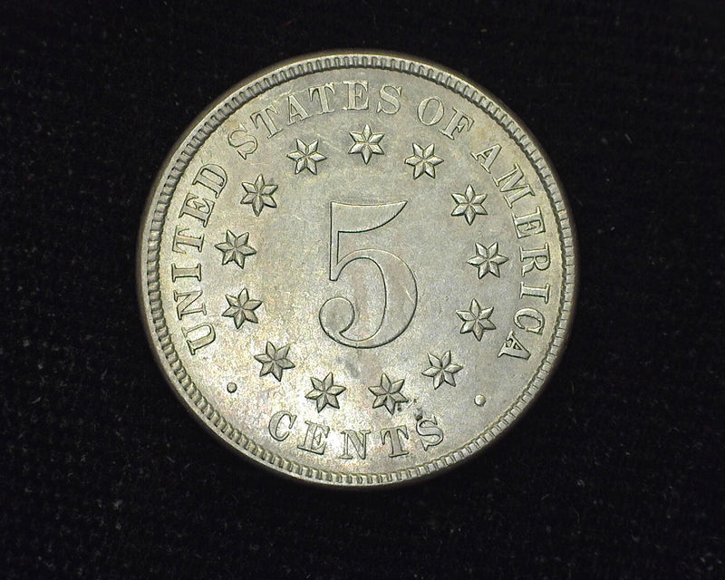 1883 Rays Shield Nickel AU - US Coin