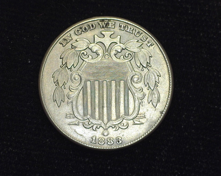 1883 Rays Shield Nickel AU - US Coin