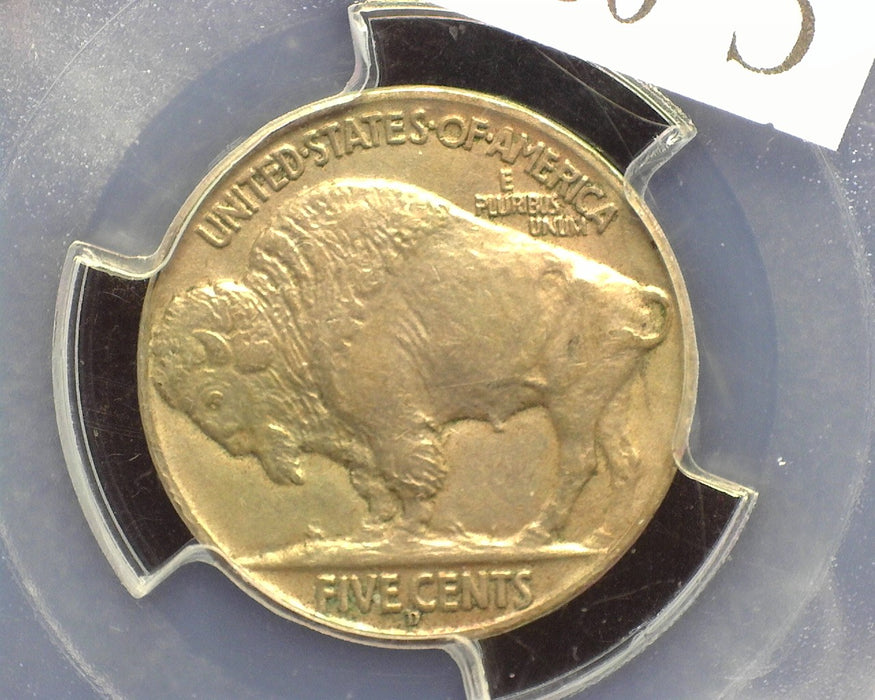 1914 D Buffalo Nickel PCGS AU 53 - US Coin