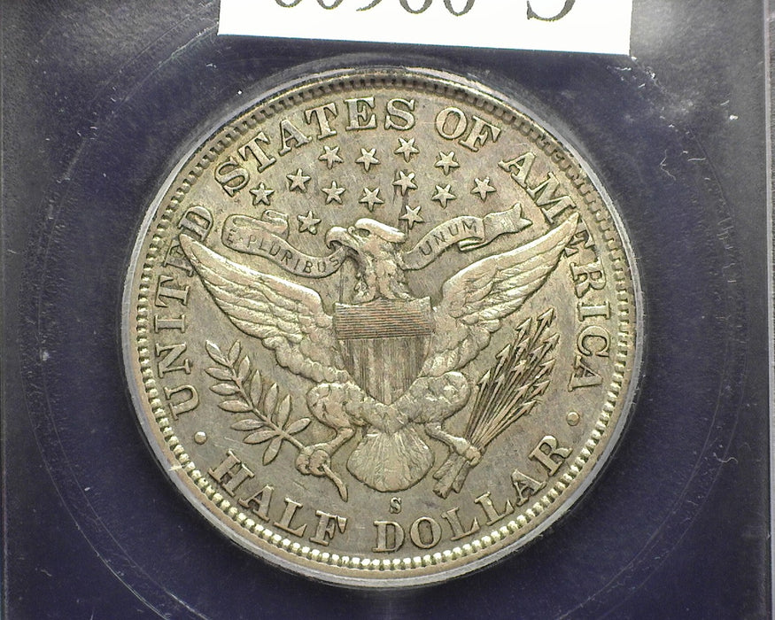 1899 S Barber Half Dollar ICG AU 53 - US Coin
