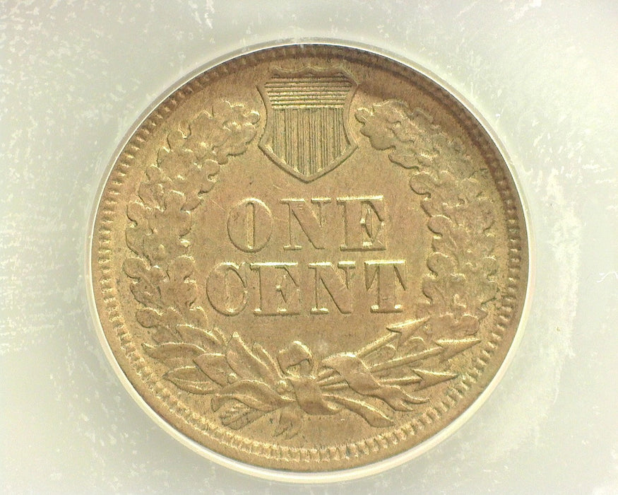 1862 Indian Head Penny/Cent ICG AU58 - US Coin