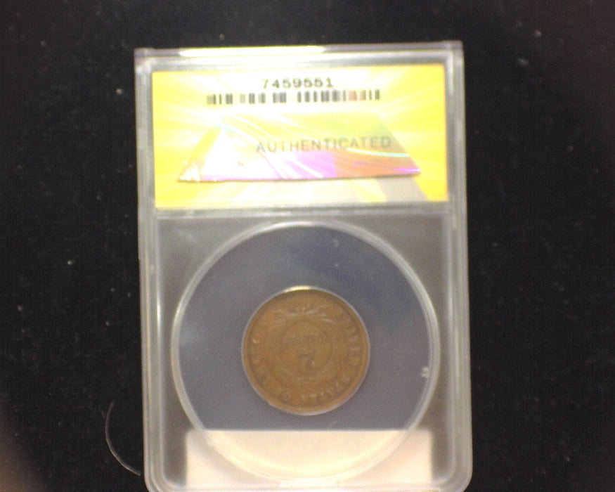1871 Two Cent Piece ANACS VF 20 - US Coin