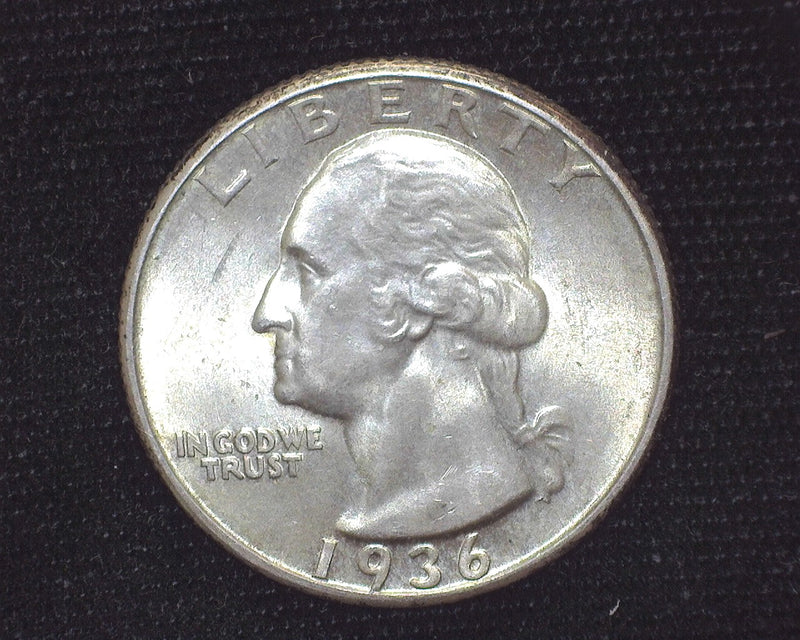 1936 Washington Quarter BU - US Coin