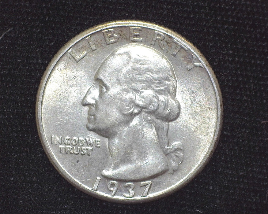 1937 Washington Quarter BU - US Coin