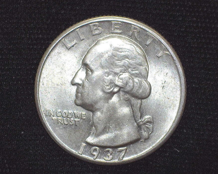 1937 Washington Quarter BU - US Coin