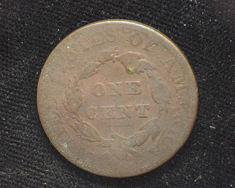 1824 Classic Head Large Cent Light pitting on reverse. G - US Coin