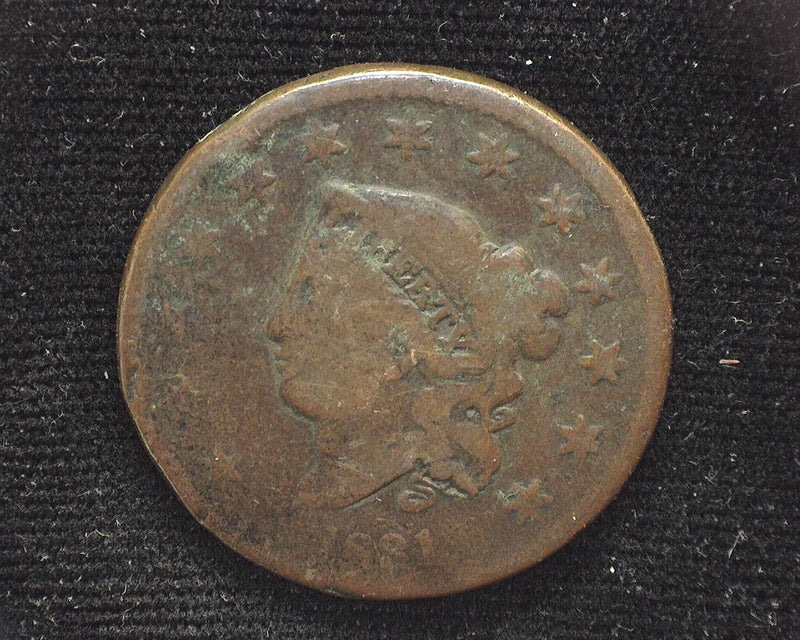 1831 Classic Head Large Cent Small rim dig. G - US Coin