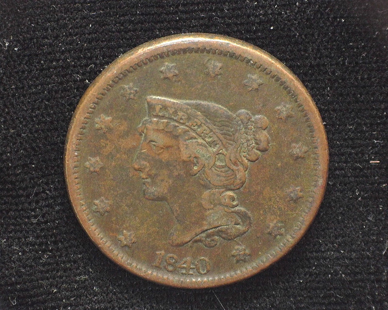1840 Large Cent Classic Cent F/VF - US Coin