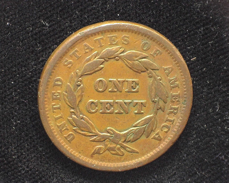 1842 Large Cent Classic Cent F/VF - US Coin