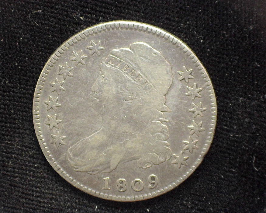 1809 Capped Bust Half Dollar F Normal edge - US Coin