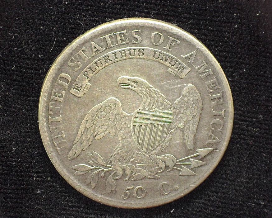 1812 Capped Bust Half Dollar F 2 Leaves - US Coin