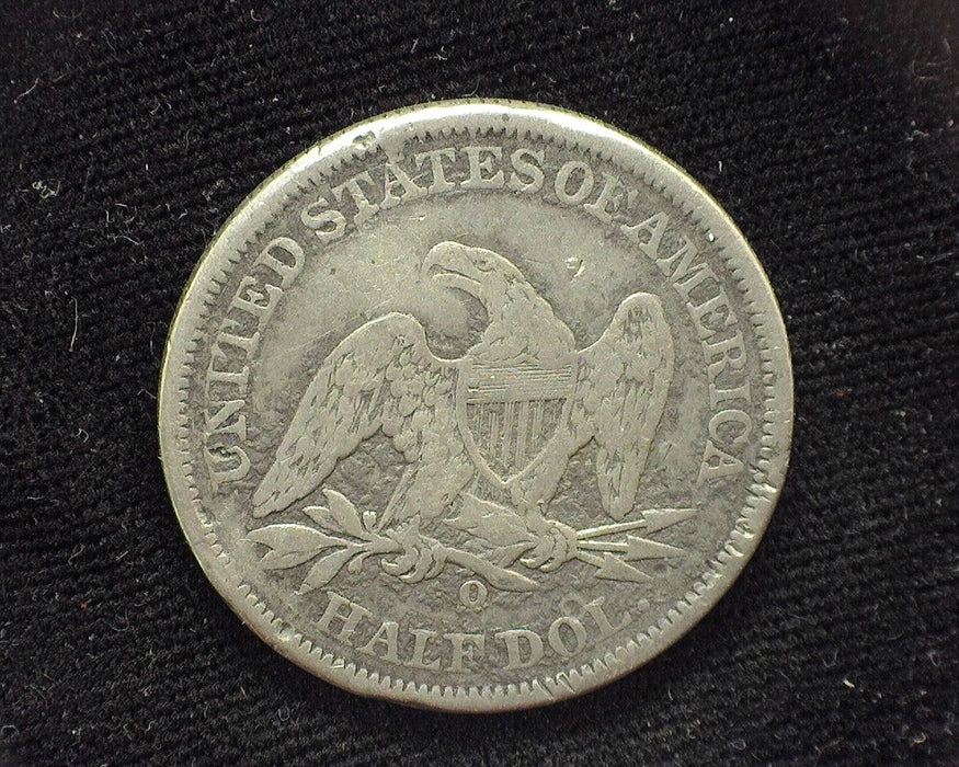 1855 O Arrows Seated Liberty Half Dollar F Porous surface - US Coin