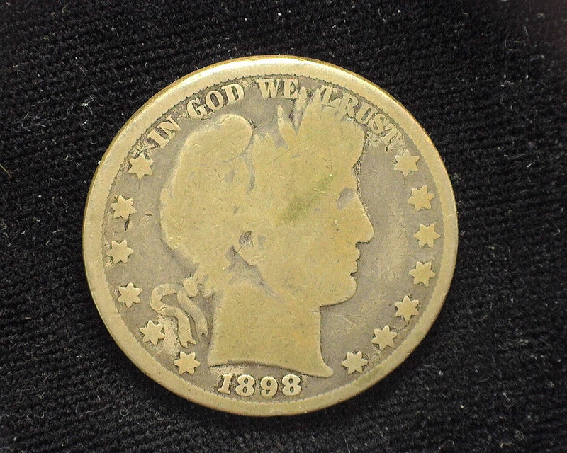 1898 Barber Half Dollar G - US Coin