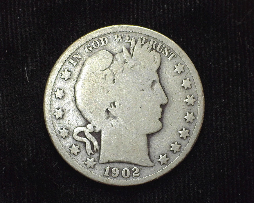 1902 Barber Half Dollar G - US Coin