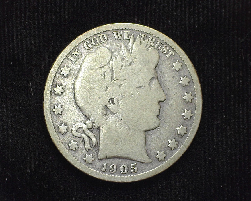 1905 S Barber Half Dollar G/VG - US Coin
