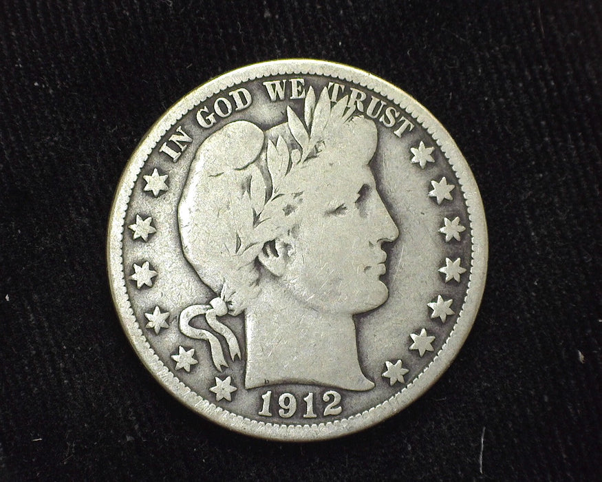 1912 D Barber Half Dollar VG - US Coin