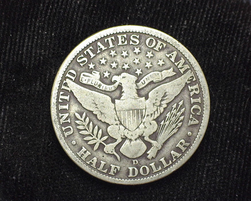 1913 D Barber Half Dollar VG - US Coin