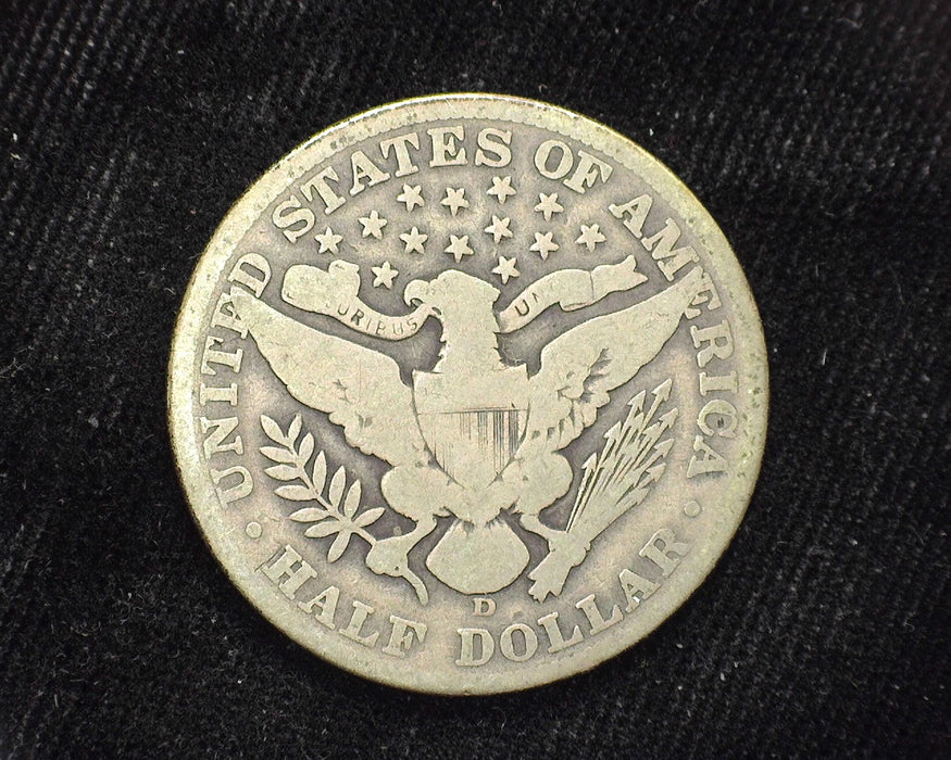 1913 D Barber Half Dollar G - US Coin