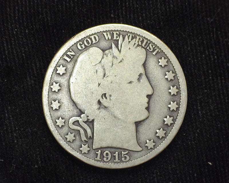 1915 S Barber Half Dollar G - US Coin