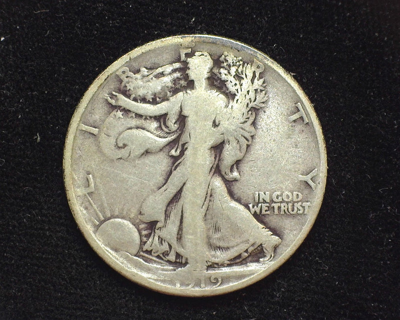 1919 D Liberty Walking Half Dollar G - US Coin