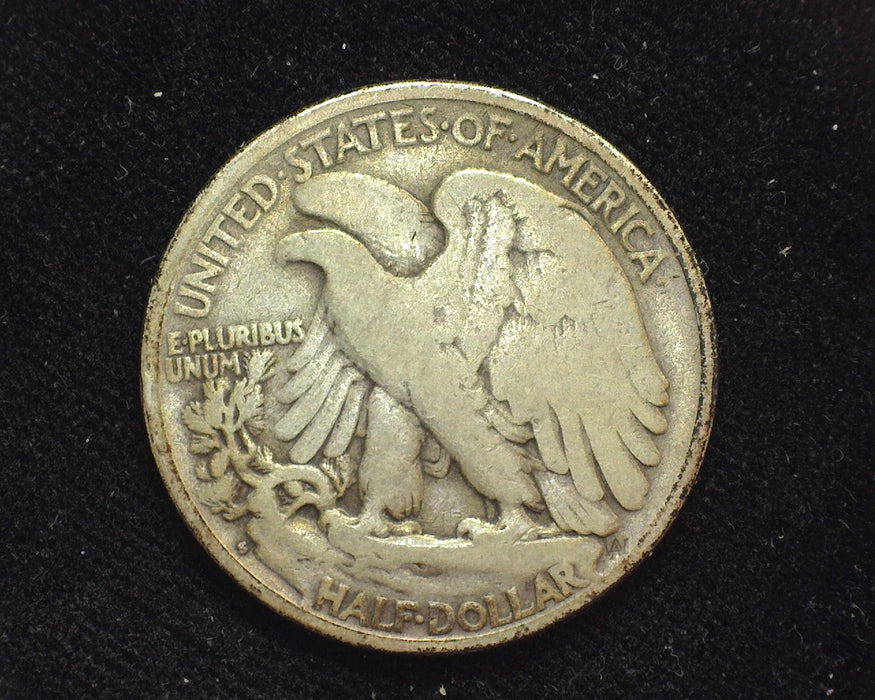 1927 S Liberty Walking Half Dollar VG/F - US Coin