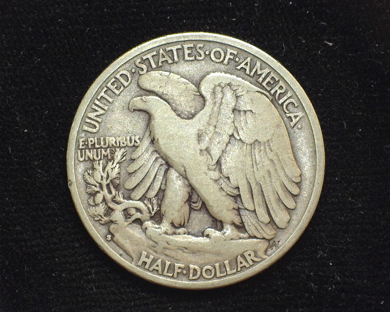 1933 S Liberty Walking Half Dollar F - US Coin