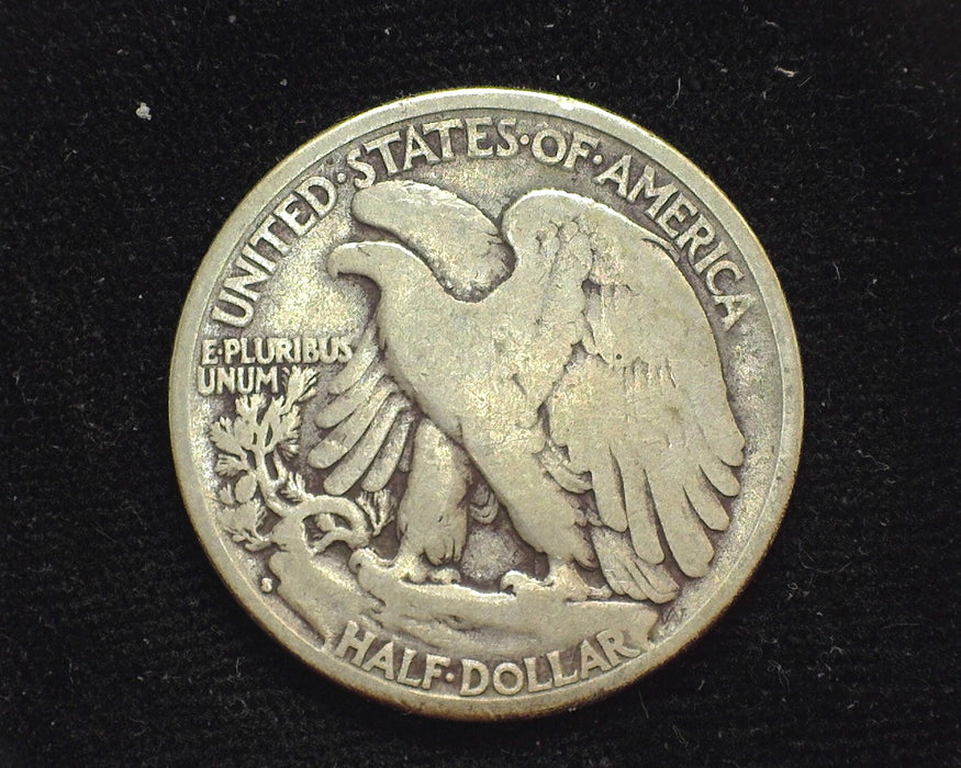 1933 S Liberty Walking Half Dollar VG - US Coin