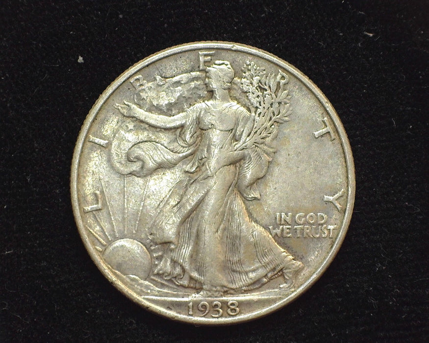 1938 Liberty Walking Half Dollar VF/XF - US Coin