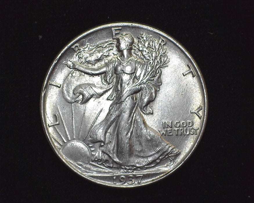 1937 Liberty Walking Half Dollar UNC - US Coin