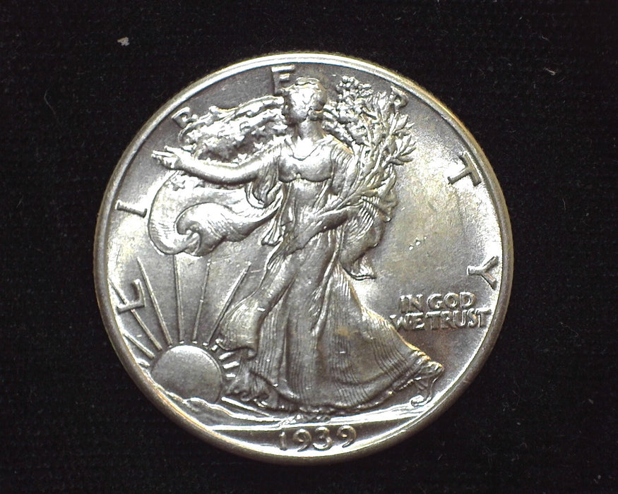 1939 Liberty Walking Half Dollar AU++ - US Coin