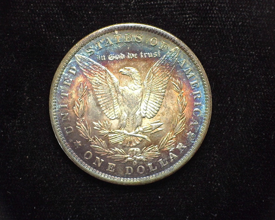 1885 O Morgan Dollar Outstanding toning. BU - US Coin