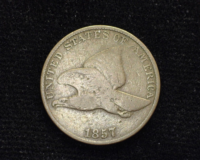 1857 Flying Eagle Penny/Cent VG - US Coin