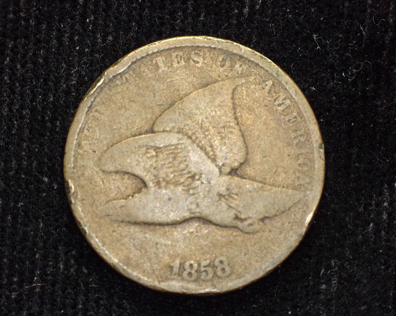 1858 Small letter Flying Eagle Penny/Cent G - US Coin