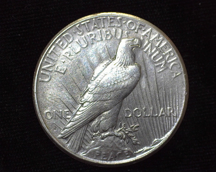 1925 S Peace Dollar XF/AU Cleaned - US Coin